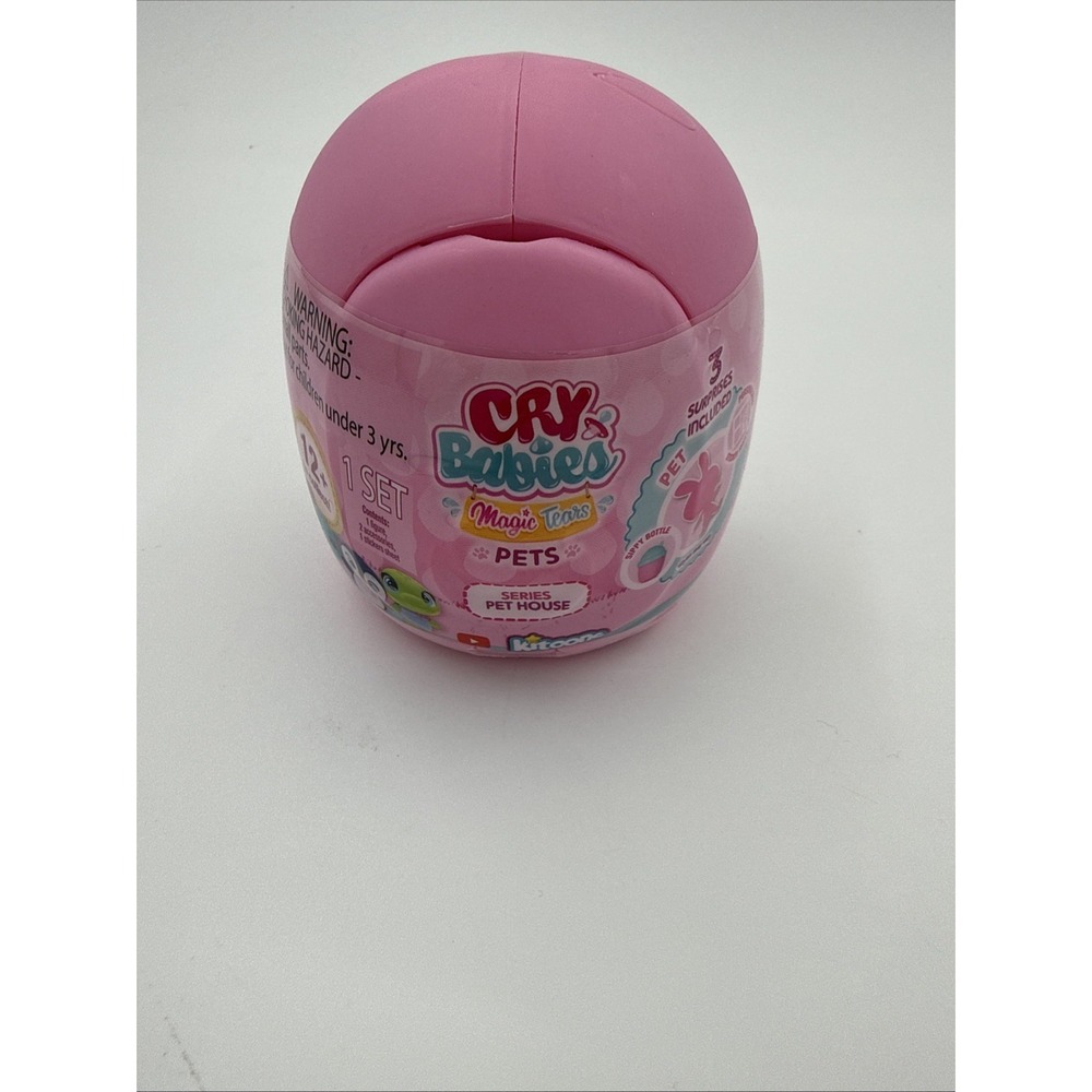 Cry Babies Magic Tears Pet House Series Pink Mystery Surprise Capsule NEW Sealed